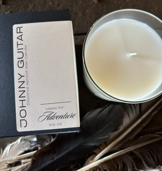 Johnny Guitar, Coconut Apricot Wax Candle