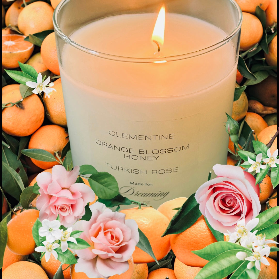 Darling Clementine, Coconut Apricot Wax Candle